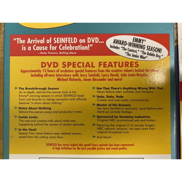 Seinfeld (DVD) Season 1-6 Box Sets - Half Are New And Sealed 3 Open - Picture 5 of 12